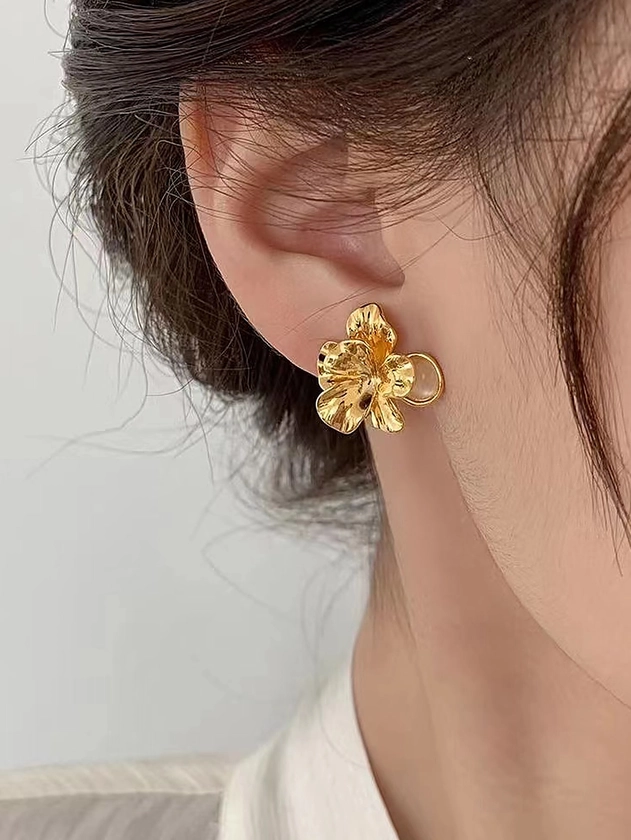 Flower Stud Earrings