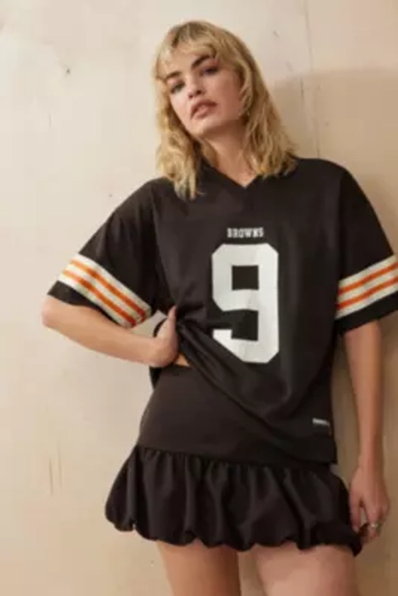 Archive At UO Brown Dawson Bubble Mini Skirt