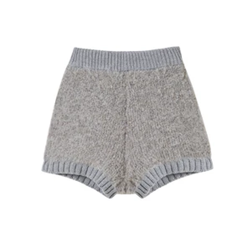 CIRCLE FLEECE FUZZY SWEATER & CIRCLE FLEECE FUZZY SHORTS