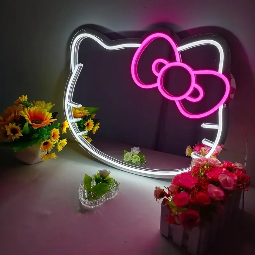 Led Makeup Mirror Adjustable Usb - Temu