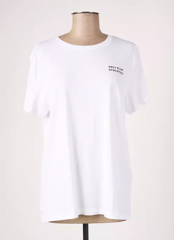 Only Play Tshirts Femme de couleur blanc 2284791-blanc0 - Modz