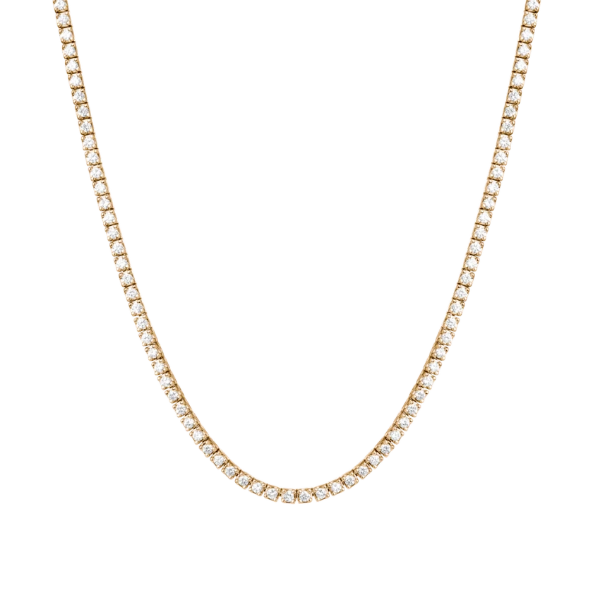 Classic Diamond Tennis Necklace