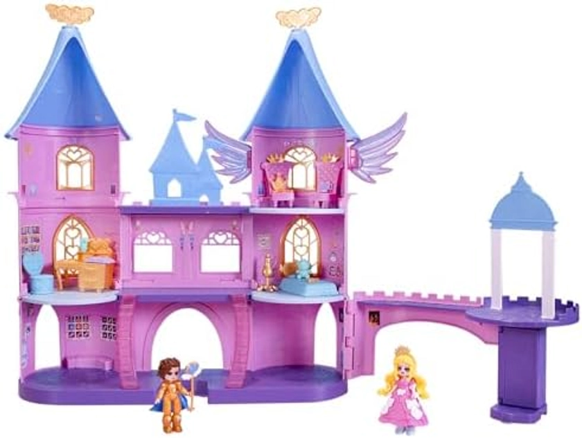 Royale High Castle Campus Playset - (2) Exclusive Dolls, 3 Floors to Explore with 360° Play - 19 Accessories - Virtual Item Code Included - Ages 5+