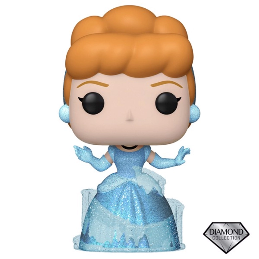 Disney - 100th Anniversary - Cinderella Diamond Glitter Pop! Vinyl Figure - Toys & Gadgets - ZiNG Pop Culture