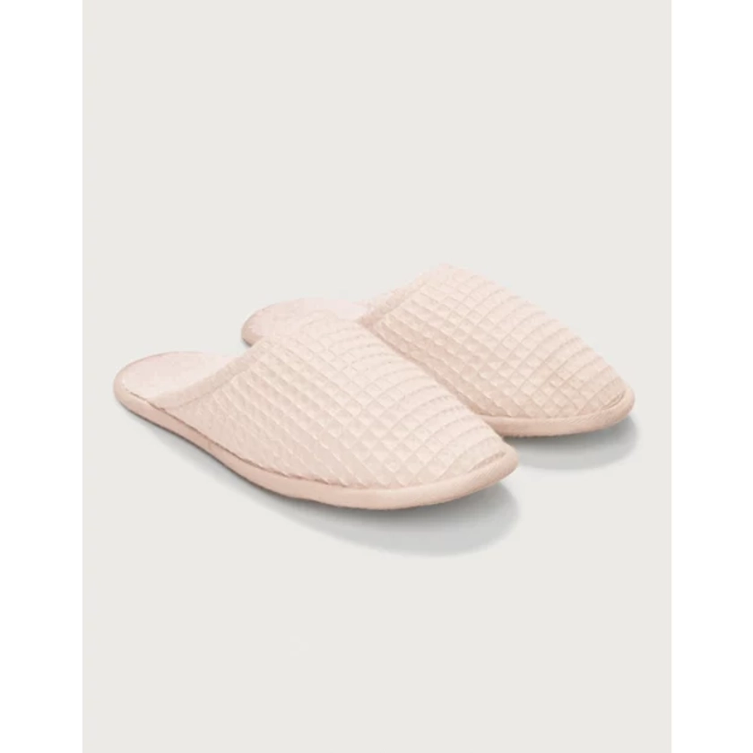 Waffle Towelling Slippers | Slippers, Socks & Sleep Accessories | The White Company