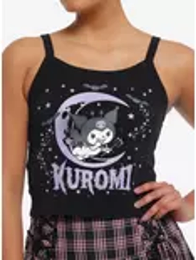 Kuromi Celestial Rhinestone Girls Tank Top | Hot Topic