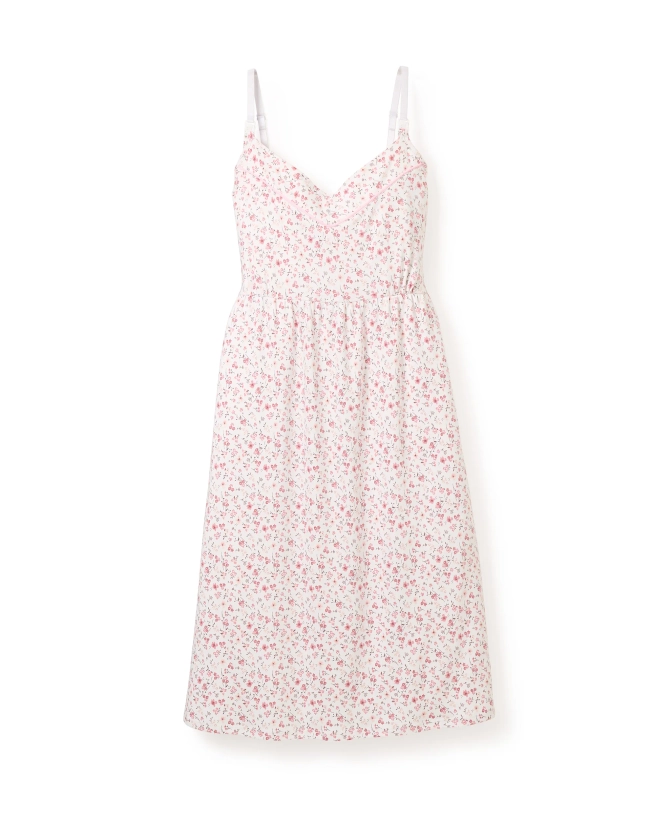 Women's Pima Maternity Nightgown in Dorset Floral