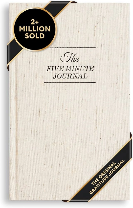 Intelligent Change: The Five Minute Journal - Daily Gratitude Journal for Happiness, Mindfulness, and Reflection - Undated Life Planner