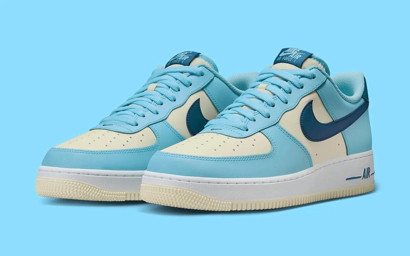 Nike Air Force 1 Low '07 Aquarius Blue Coconut Milk HF4837-407 Mens New