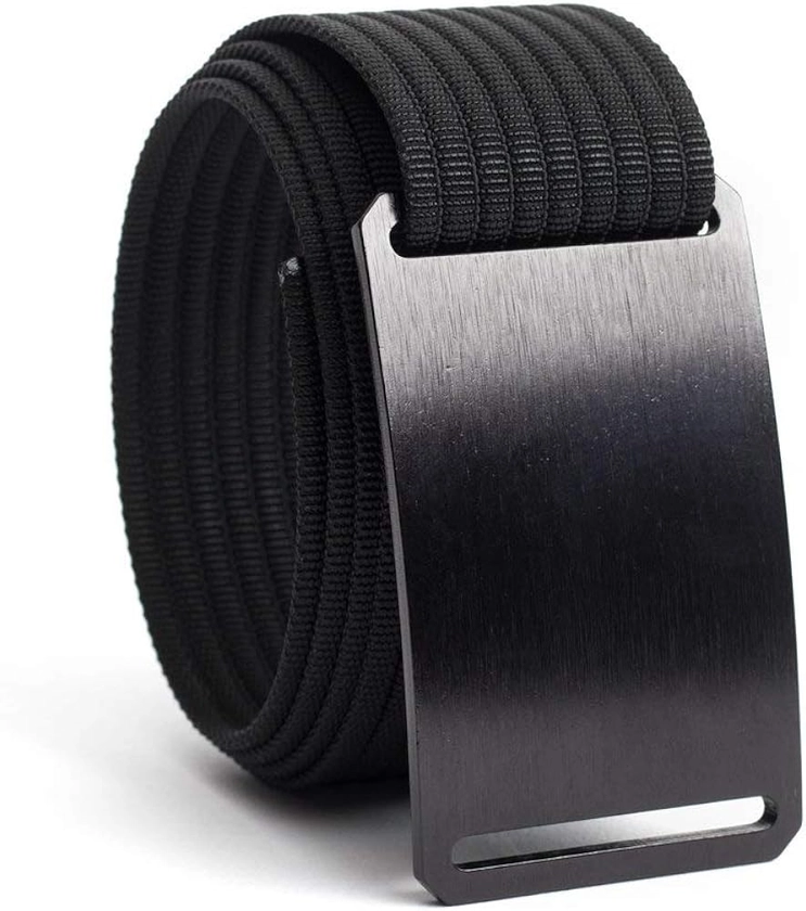 GRIP6 Mens Casual Belt - Adjustable Nylon Belt - Versatile Lifestyle and Tactical Belt for Men and Women - Made in the USA