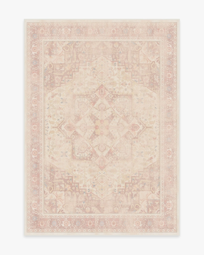 Kamran Soft Pink Rug | Ruggable