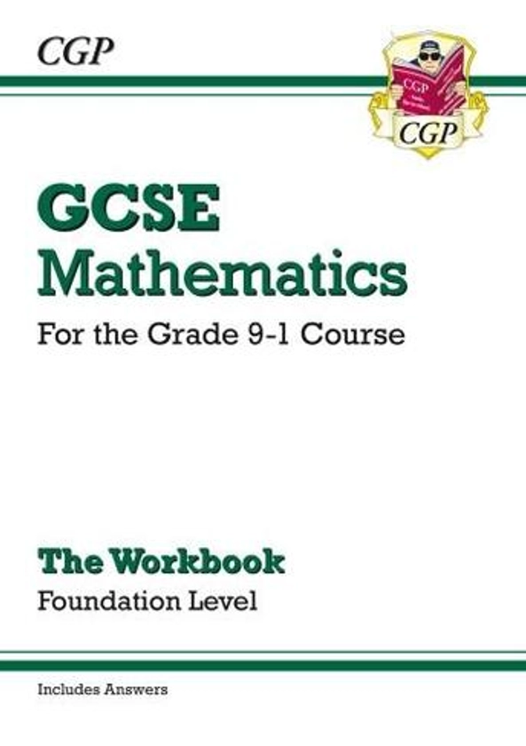 GCSE Maths Workbook: Foundation (includes answers): (CGP GCSE Maths) | WHSmith