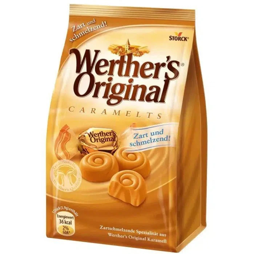 Werther's Original Caramelts (Germany) 153g Best Before (01/07/24)