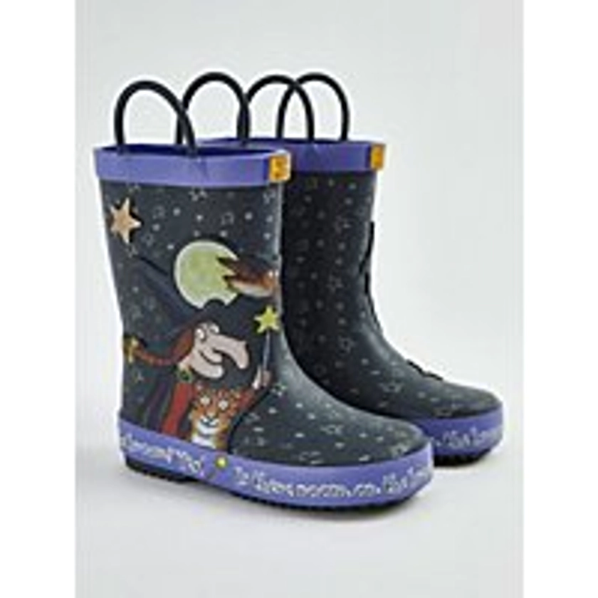 Room On The Broom Star Pull On Wellington Boots | Kids | George at ASDA