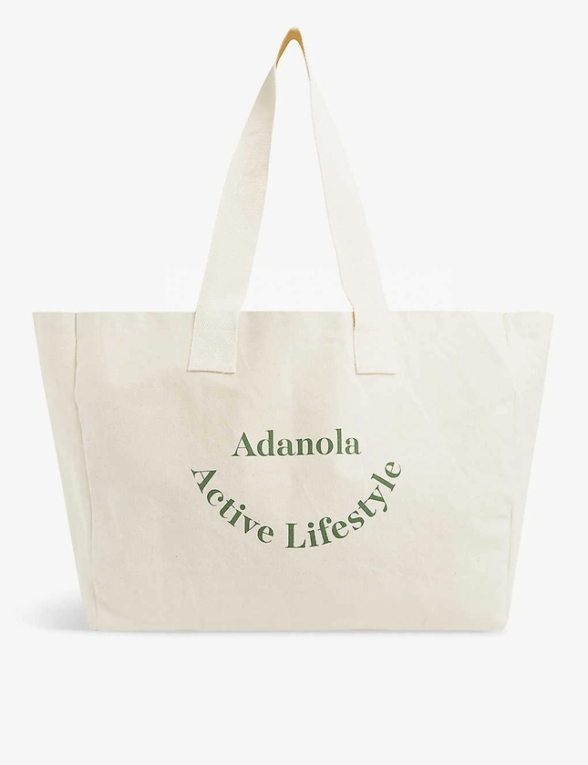 ADANOLA Active Lifestyle canvas tote bag
