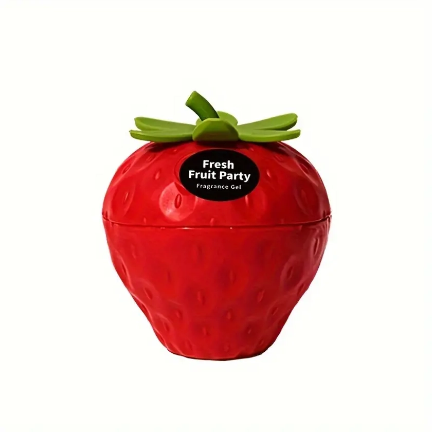 Fresh Fruit Party * Air Freshener - Adjustable Fragrance Release, Plastic Car & Home Odor Eliminator, Decorative Dashboard Ornament