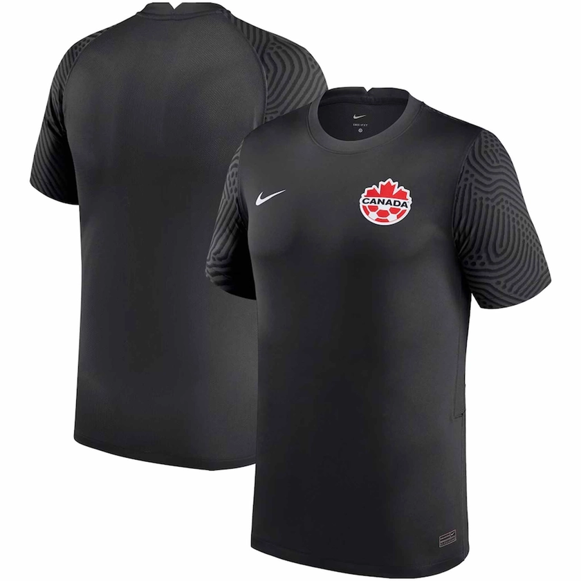 Nike Canada Soccer official replica third jersey 2023 for men