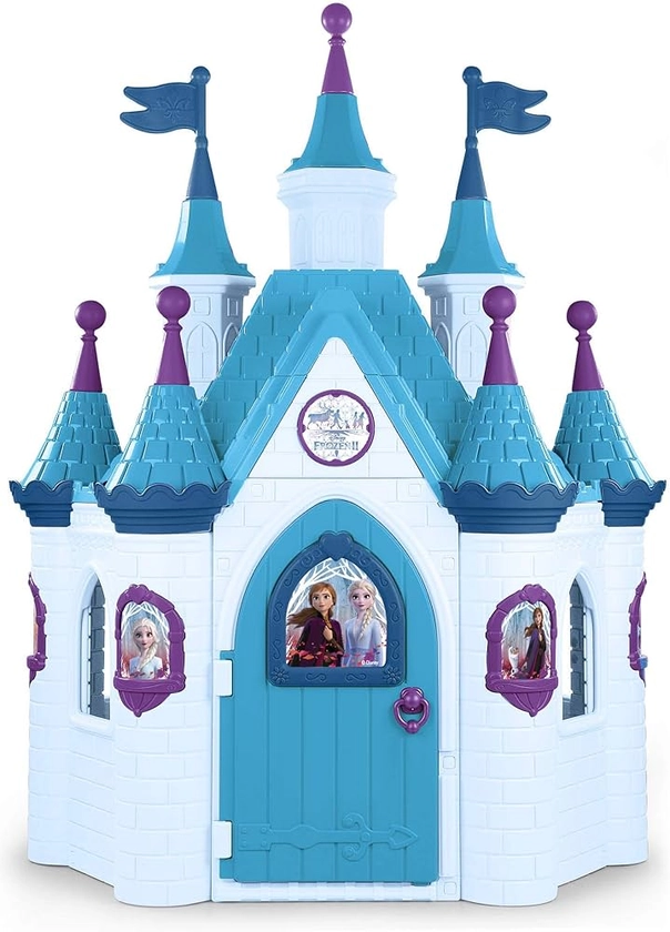 FEBER 800012448 Palace Super Arandele Kingdom Frozen 2 Playhouse, Blue