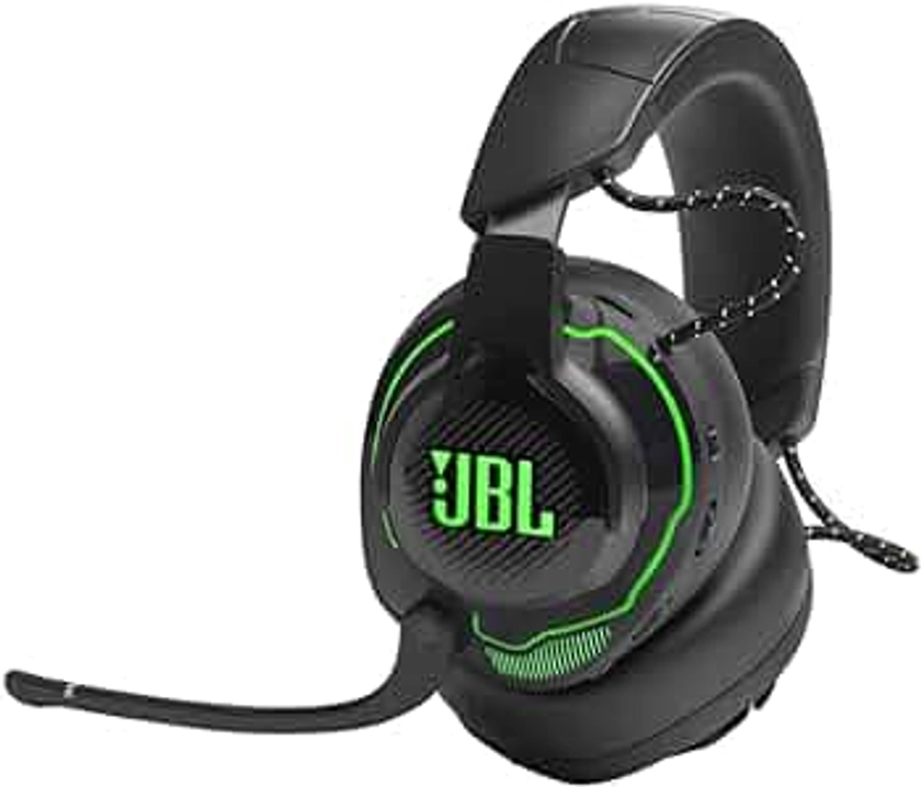 JBL Quantum 910X - Wireless Over-Ear Gaming Headset for Xbox with Head Tracking-Enhanced, Active Noise Cancelling and Bluetooth, QuantumSPATIAL 360, Hi-Res Certified, Low Latency Wireless (Black)