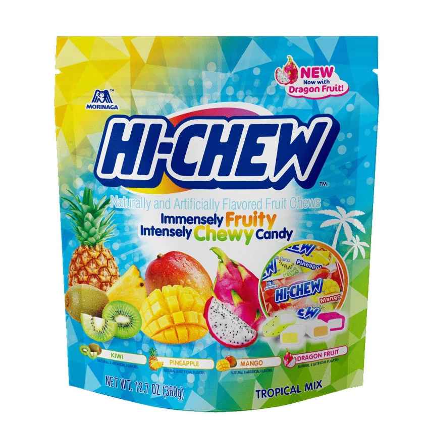 Hi-Chew Tropical Mix Chewy Candy, 12.7 oz, Bag - Walmart.com