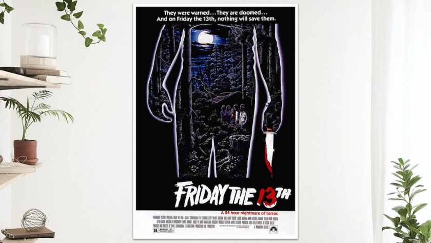 Friday The 13th Movie Film Poster Print Wall Art Gift A4 A3