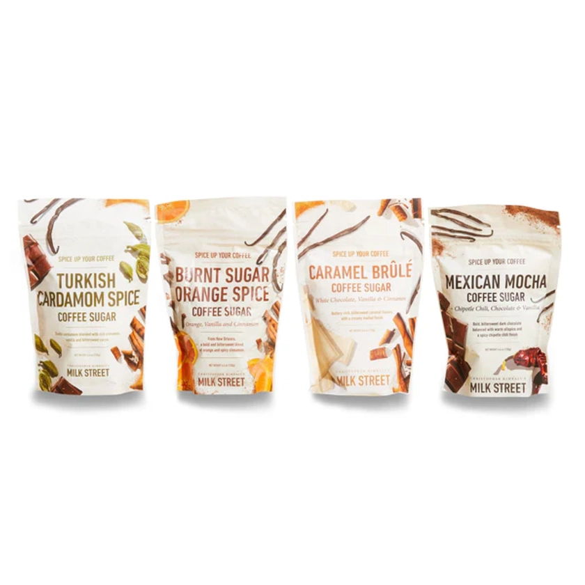 Milk Street Coffee Sugars Variety Pack — Set of 4
