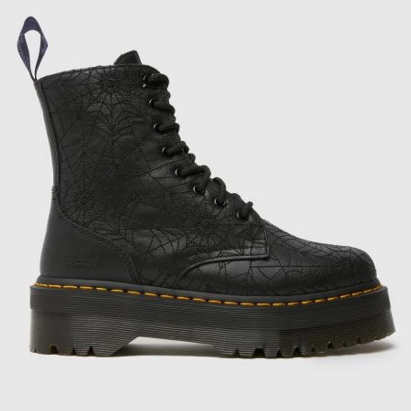 Womens Black Dr Martens Jadon Wednesday Boots | schuh