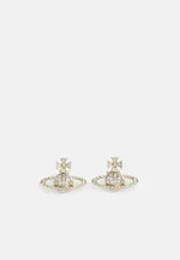 Vivienne Westwood MAYFAIR RELIEF EARRINGS - Boucles d'oreilles - gold-coloured crystal/doré - ZALANDO.FR