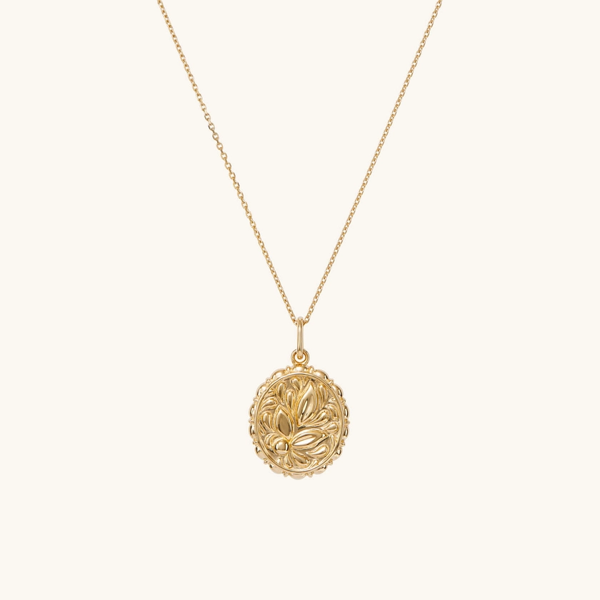 Mejuri Balance: Terra Coin Pendant Necklace