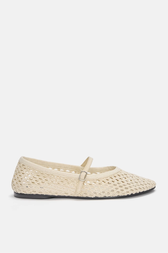 Ballerines crochet - pull&bear