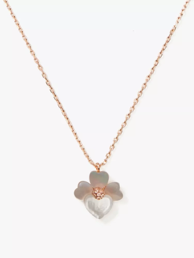 Precious Pansy Mini Pendant | Kate Spade New York