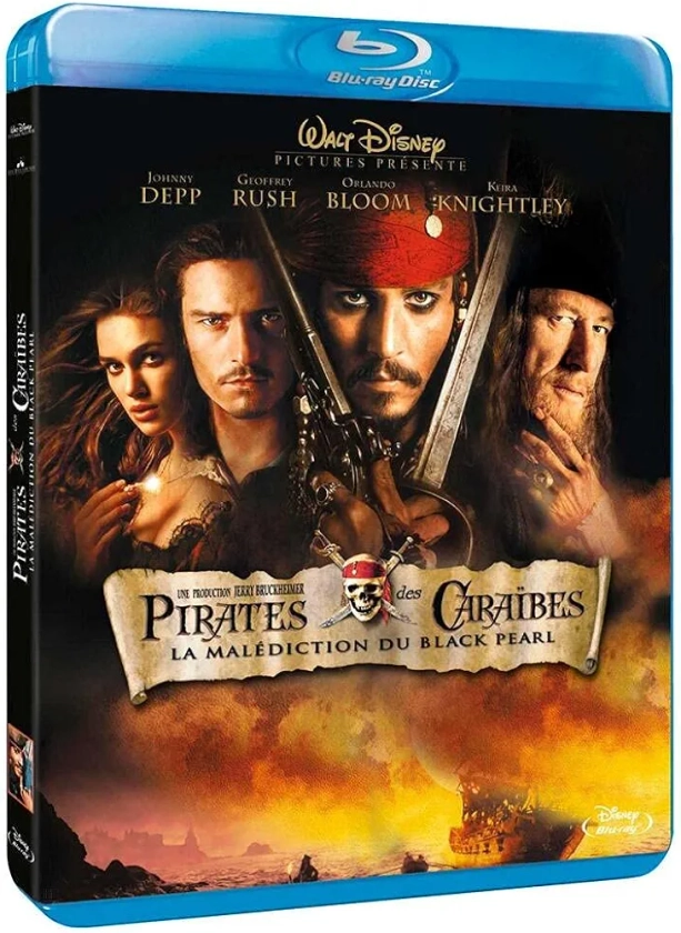 Pirates des Caraïbes : La malédiction du Black Pearl [Blu-Ray]