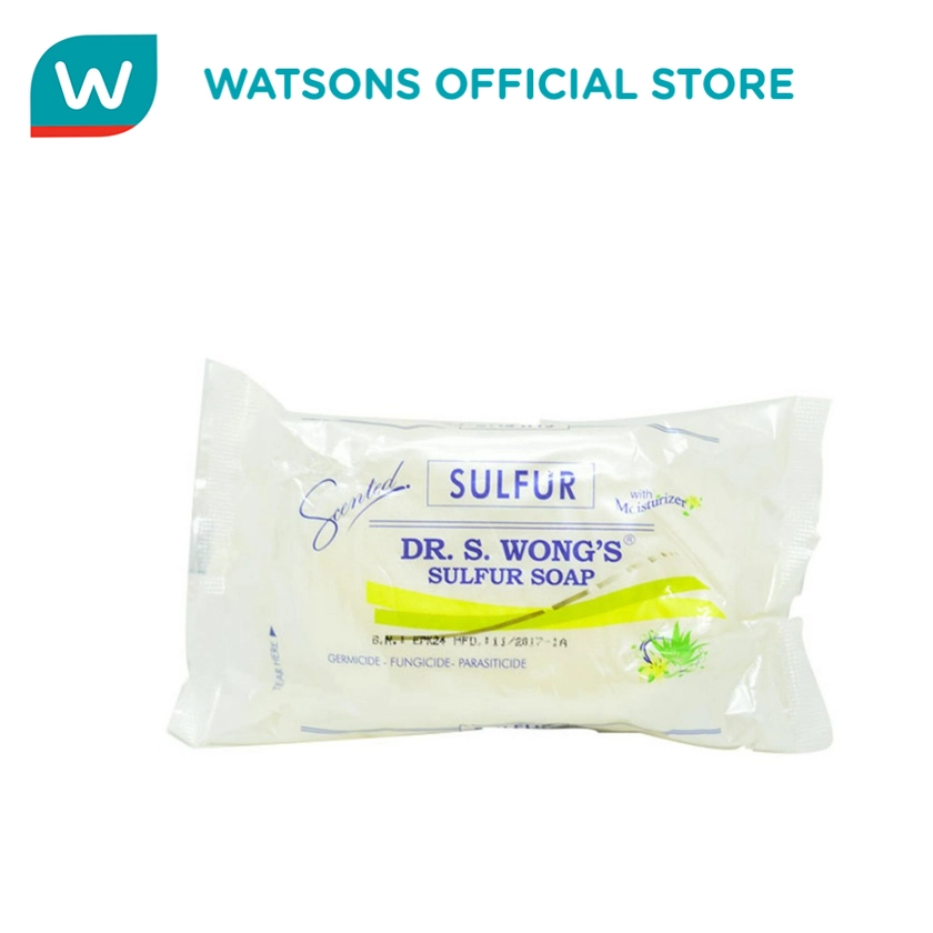 DR. S WONG Sulfure Soap with Moisturizers Aloe Vera 135g | Shopee Philippines