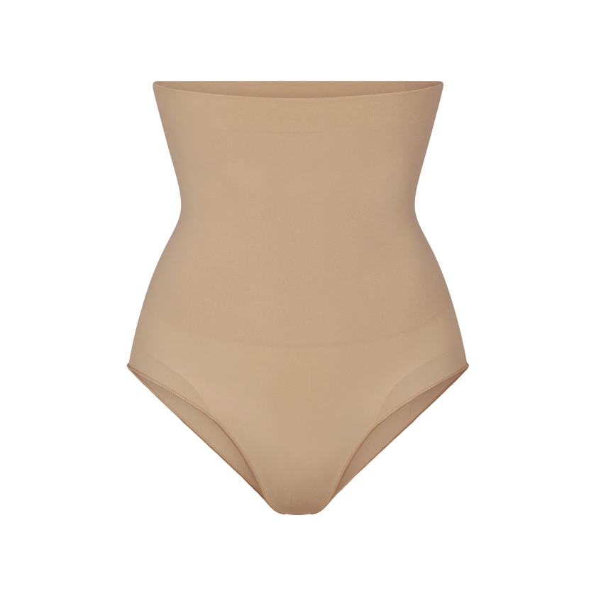 CORE CONTROL HIGH-WAISTED BRIEF | CLAY