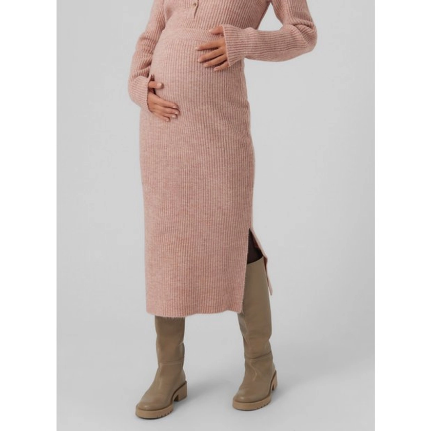 Buy MAMALICIOUS MIsla Knit Midi Skirt M | Skirts | Tu