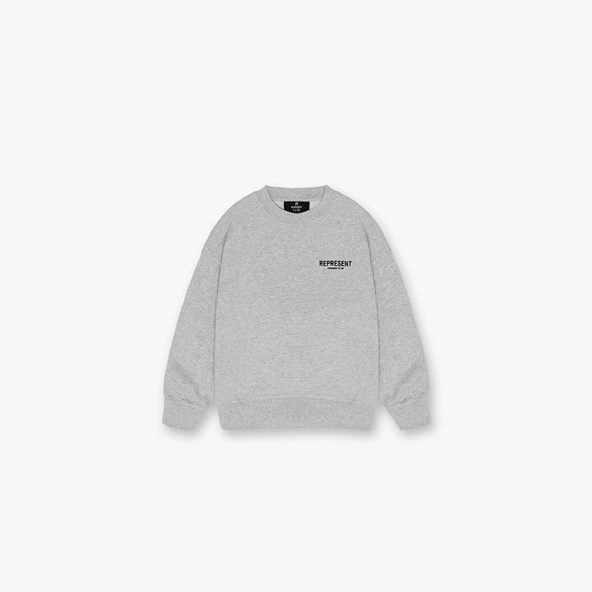 Represent Mini Owners Club Sweater - Ash Grey