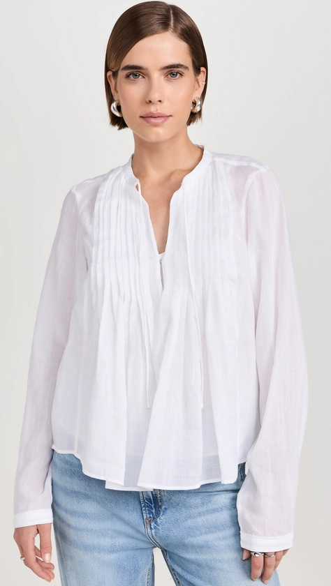 rag & bone Amaris Ramie Top | Shopbop