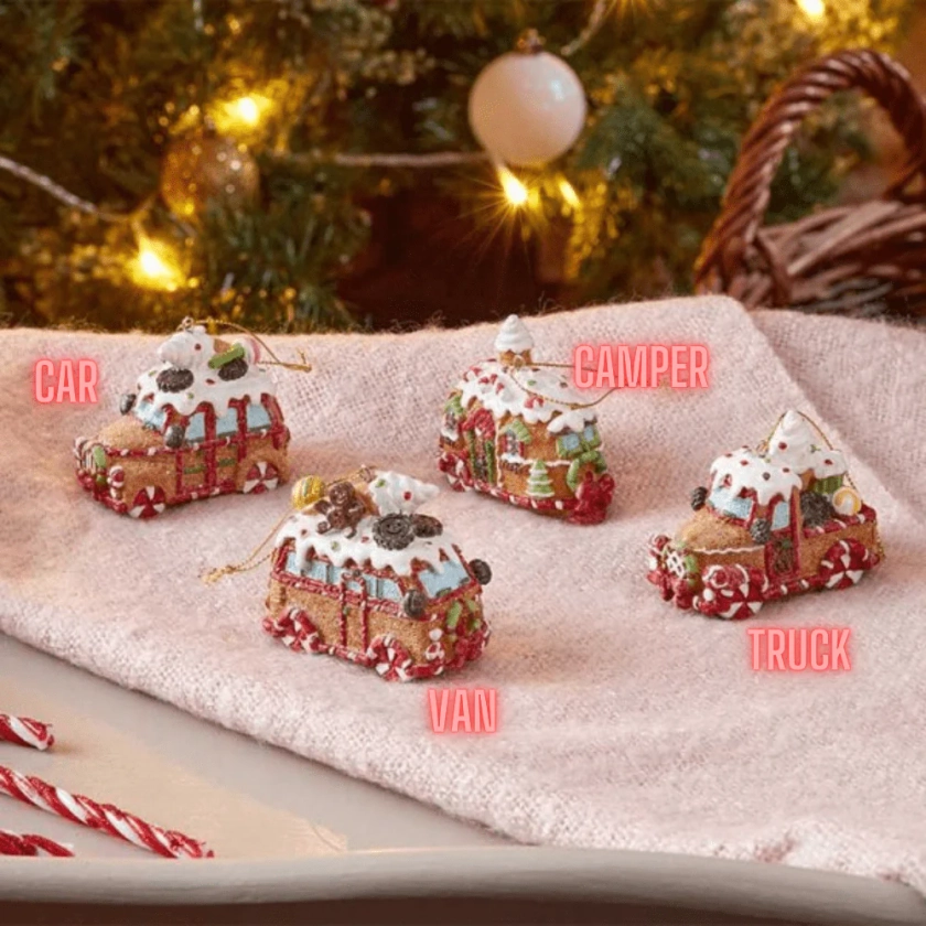 Three Kings Gingerbread Candy Cars Assorted Designs