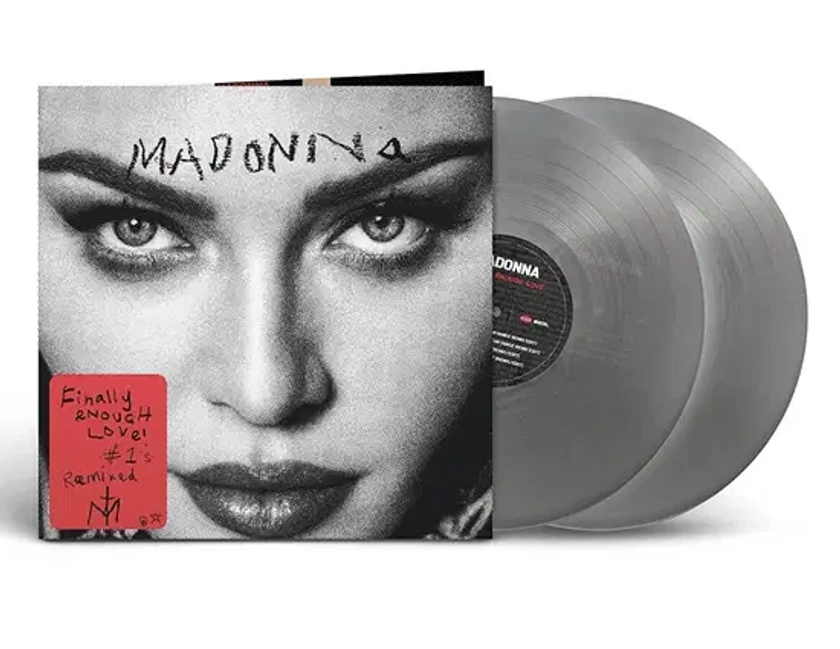 Madonna · Finally Enough Love (Silver Vinyl) (LP) [P Vinyl edition] (2022)