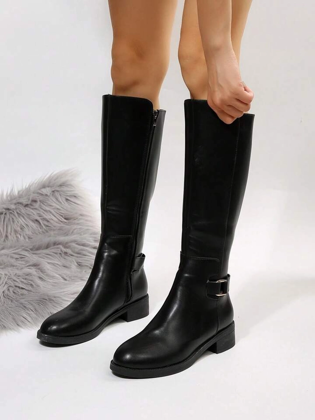 Bottes branchées pour femmes Zip A Côté