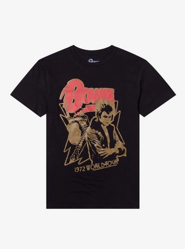 David Bowie 1972 World Tour T-Shirt | Hot Topic