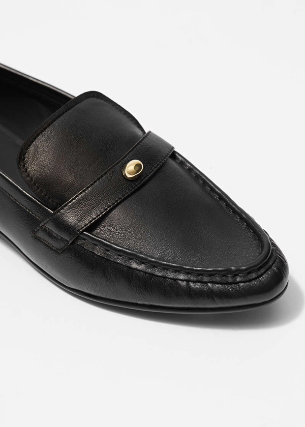 Classic Leather Loafers - Black - & Other Stories GB