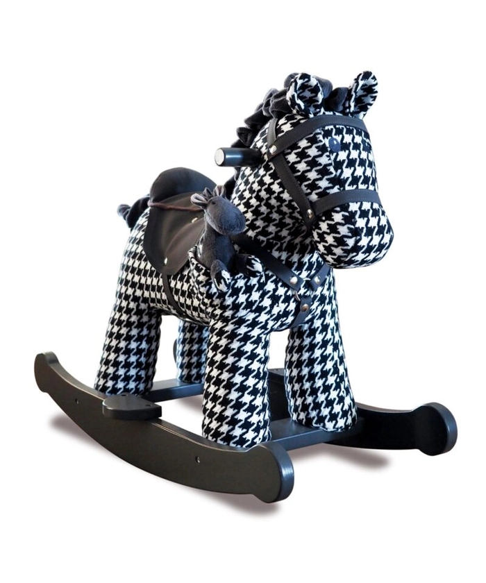 Newborn Rocking Horse Dazzle & Jet | Little Bird Told Me