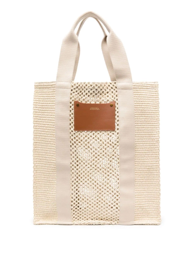 ISABEL MARANT Sac Cabas En Raphia - Farfetch