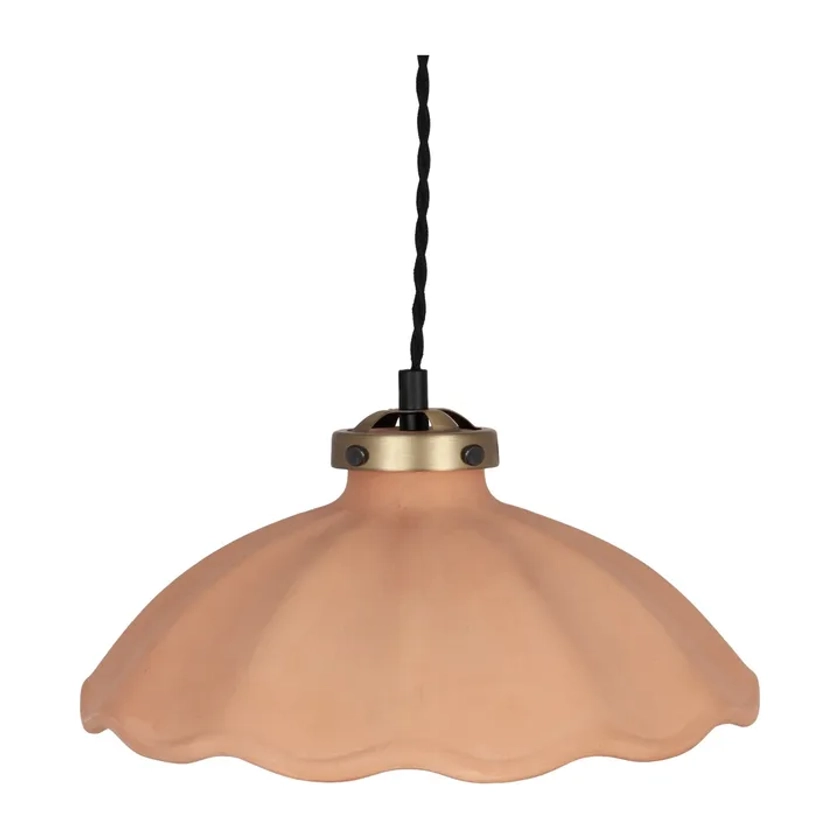 Alva pendant lamp Ø30 cm, Terracotta