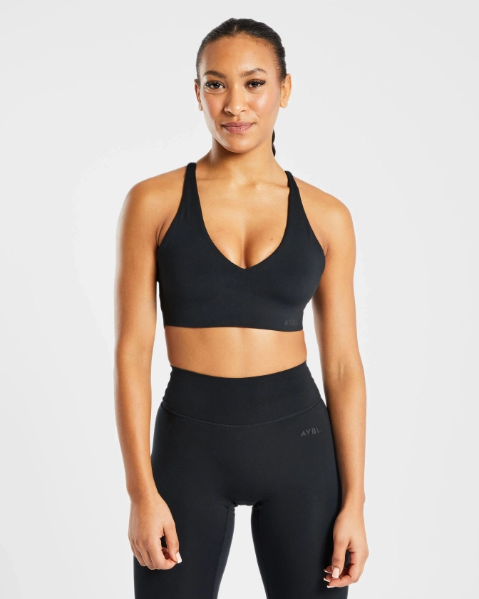 Staple Sports Bra - Noir