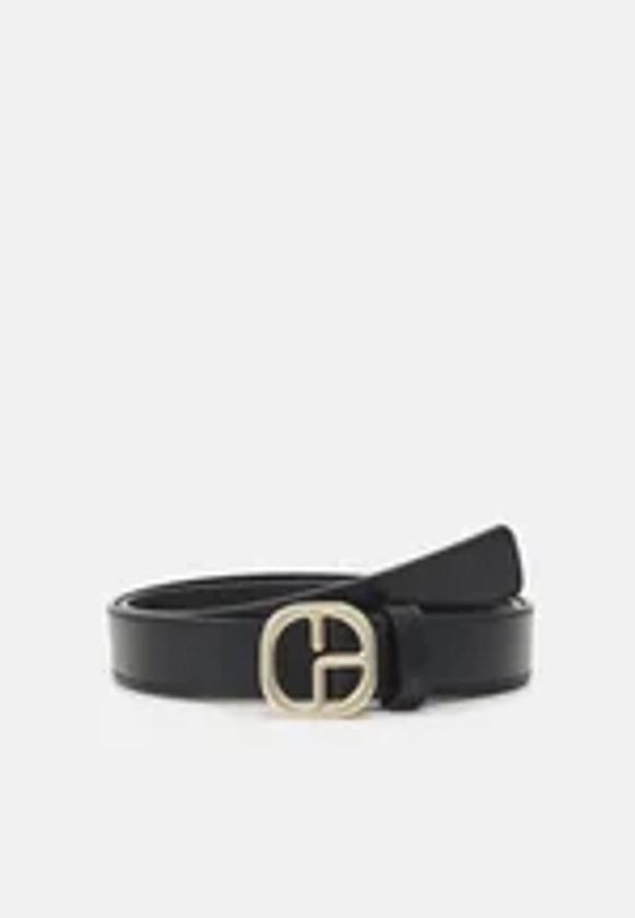 Claudie Pierlot FACE BOUCLE - Ceinture - noir - ZALANDO.FR