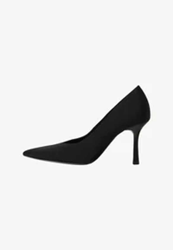 Stradivarius Escarpins à talons hauts - black/noir - ZALANDO.FR