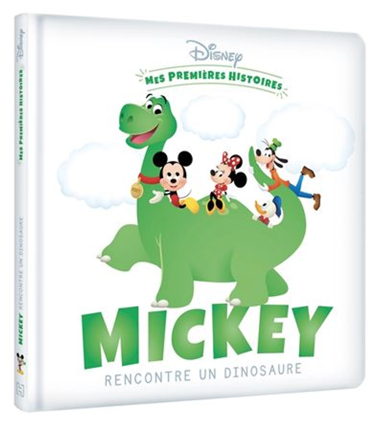 Mickey -  : DISNEY - Mes Premières Histoires - Mickey rencontre un dinosaure