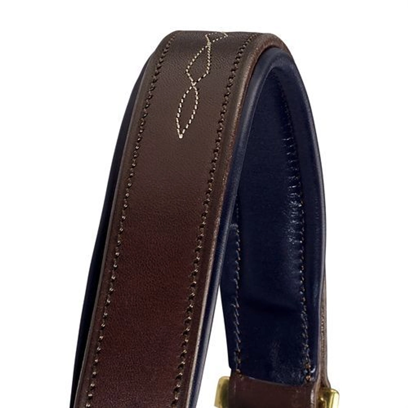DS Classic Fancy-Stitched Leather Halter | Dover Saddlery